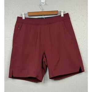 Public Rec Burgundy Red Men's Flex Short / Size-32